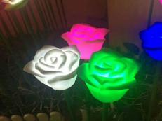 PVC玫瑰花灯
